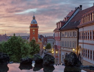 Beleuchtung der Stadt Gotha