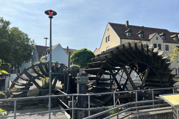 Insektenfreundliches Licht am Naabufer, Stadt Schwandorf